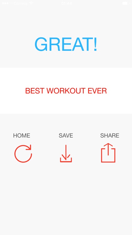 Quick workout - shape you up!
