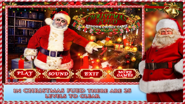 Hidden Objects Game Chirstmas Feud screenshot-3