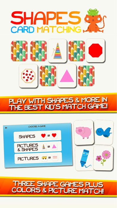 Shape Game Colors Free Preschool Games for Kids 1.5 IOS -