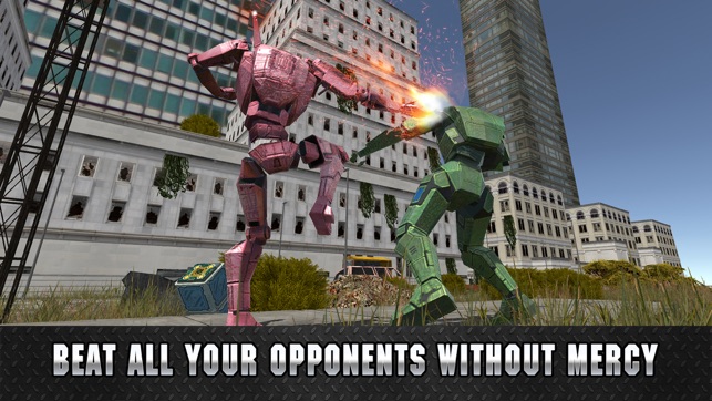 Giant Ray Robot Steel Fighting 3D(圖3)-速報App