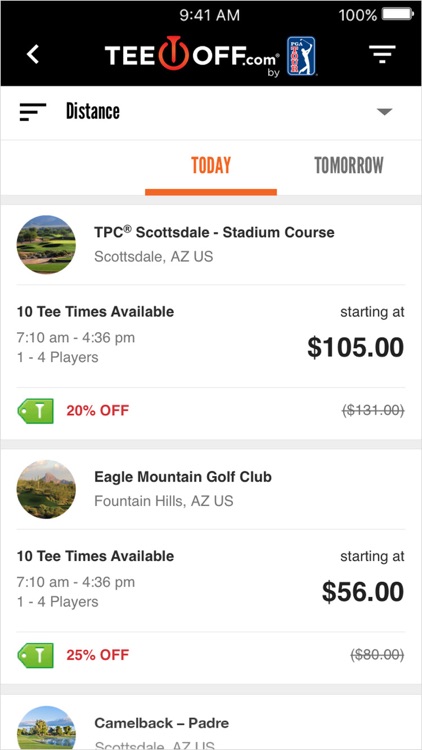 TeeOff.com by PGA TOUR: Book Tee Times + Golf GPS