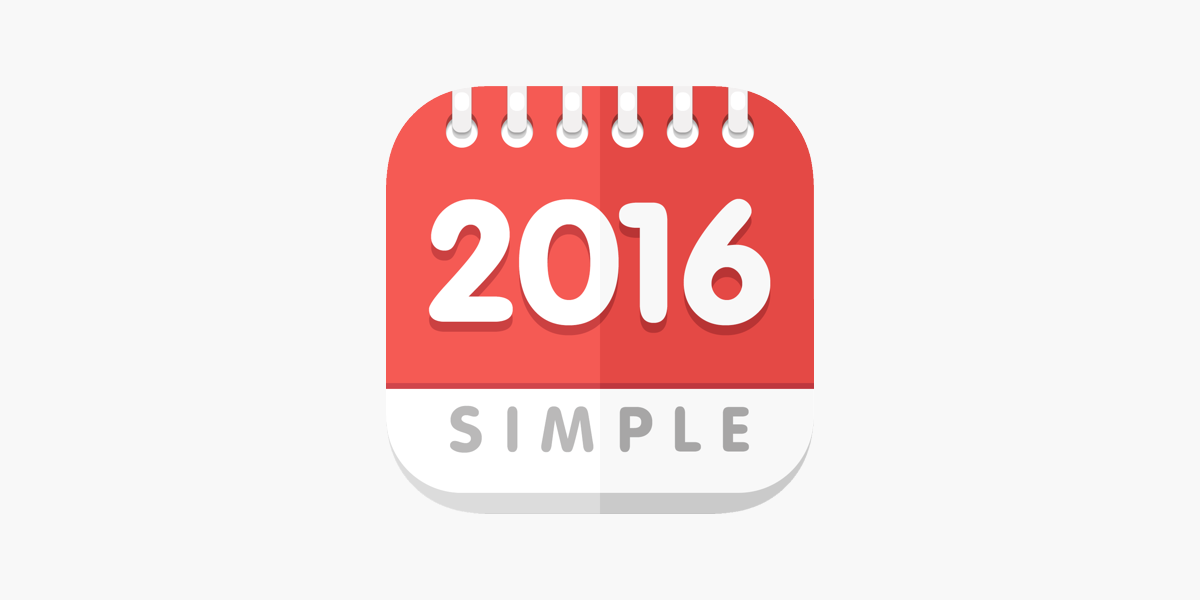 卓上カレンダー16 シンプルカレンダー をapp Storeで