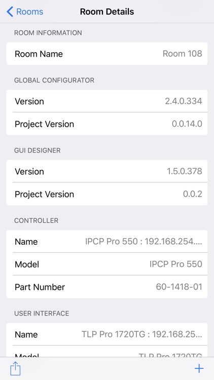 Extron Control screenshot-3