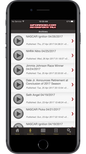 WFO Radio NHRA NASCAR Podcast(圖2)-速報App