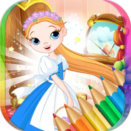 Princess Fairy Tale Coloring Book Читы