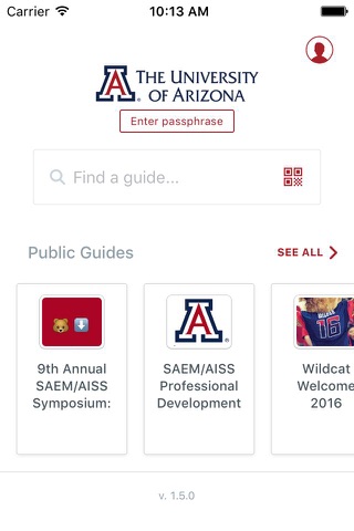 University of Arizona screenshot 2
