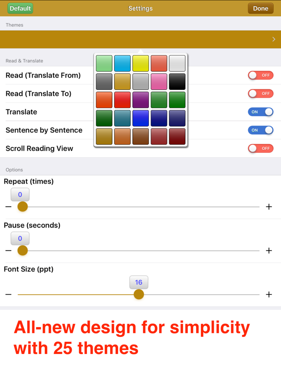 Screenshot #5 pour SpeakText Air 2 Lite (Speak 100+ & Translate 50+)