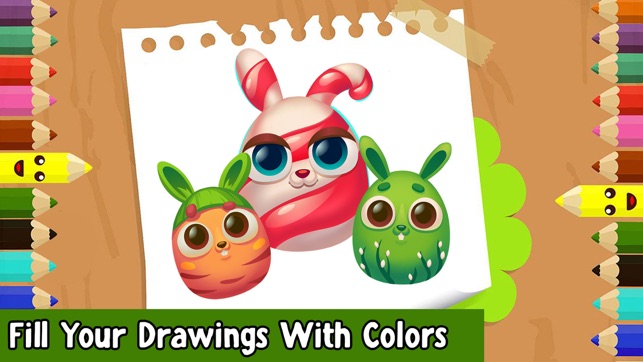 Easter Eggs Coloring Book! Draw, Color & Paint(圖4)-速報App