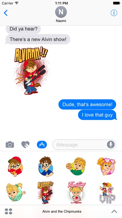 Alvin and the Chipmunks Stickers