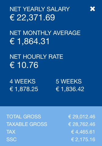 KONNEKT Malta Tax Calculator screenshot 2