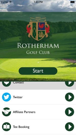 Rotherham Golf Club GPS