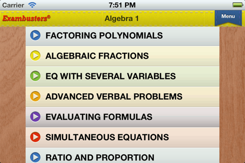 Wonderlic Math Prep Flashcards Exambusters screenshot 3