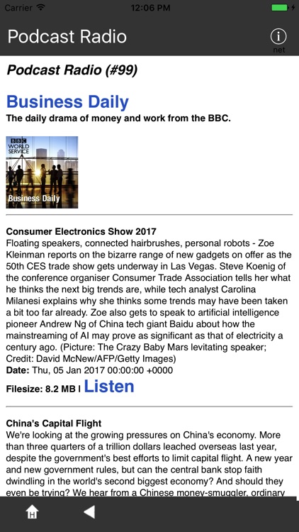 Podcast Radio (Streaming)