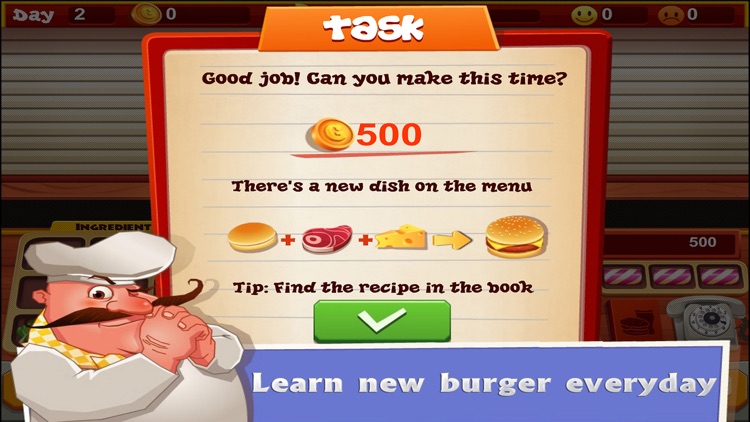 Burger Restaurant - Be the Chef and Boss