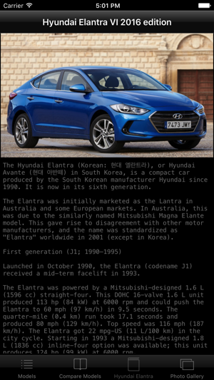 Specs for Hyundai Elantra VI 2016 edition(圖4)-速報App