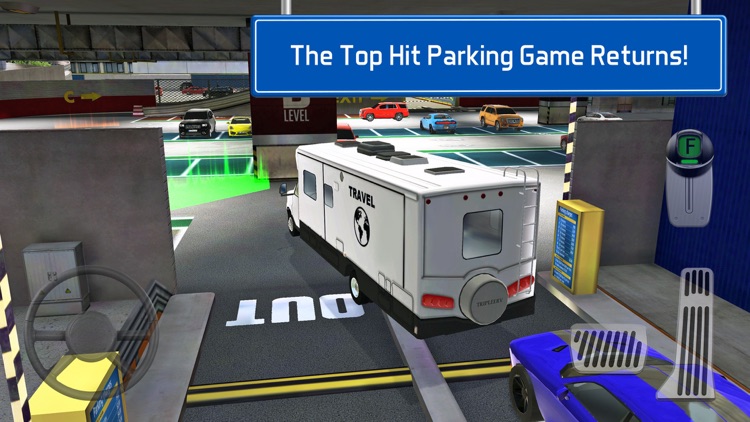 Multi Level 7 Car Parking Garage Park Training Lot