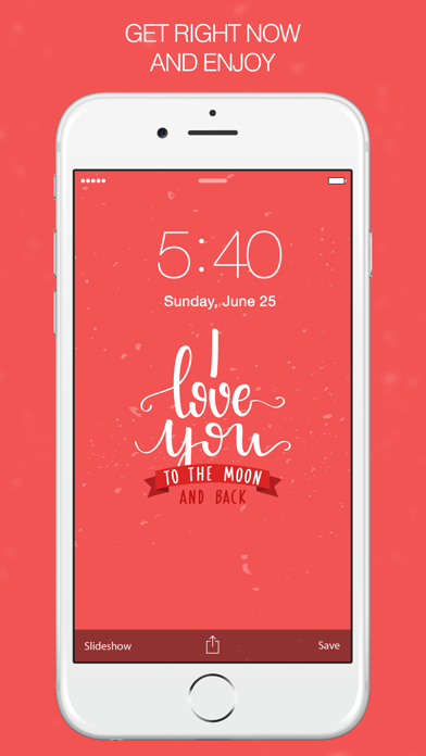 How to cancel & delete Daily Love Quotes –  Romantic & Cute Wallpapers HD from iphone & ipad 2