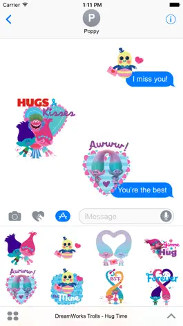 Game screenshot DreamWorks Trolls Hug Time Stickers mod apk