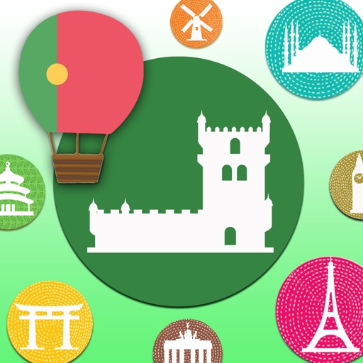 Learn Portugal Portuguese Words&Phrases FlashCards Icon