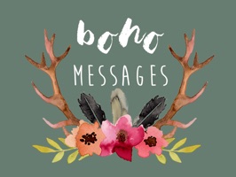 Boho Messages - Watercolor Stickers by Maraquela