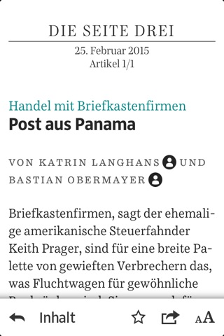 Süddeutsche Zeitung screenshot 3