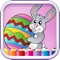 Icon Coloring Games For Kids Easter - Finger Paint
