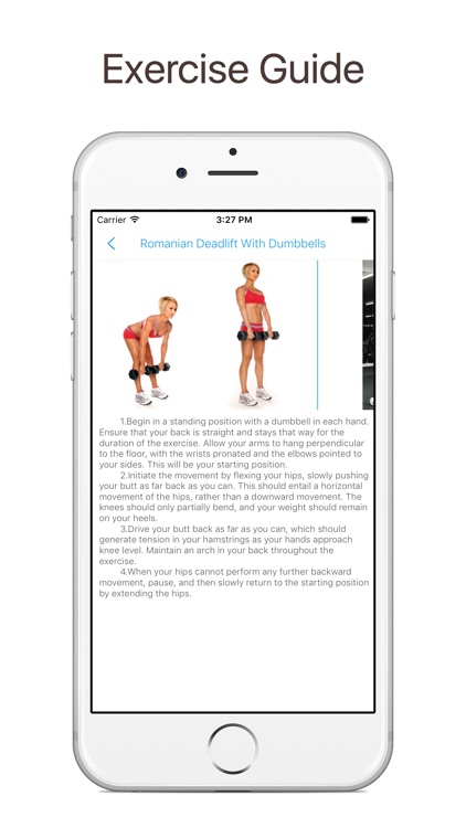 Gym workout and exercises for women - iJockGirl screenshot-3