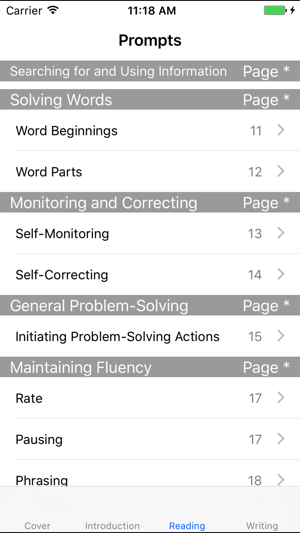 Fountas and Pinnell Prompting Guide 1