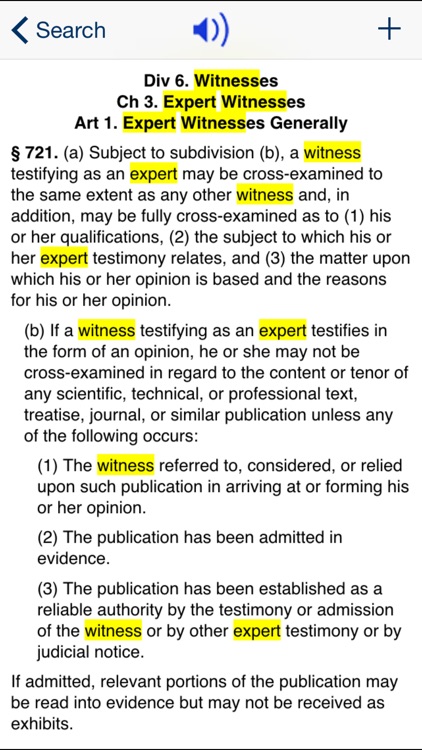 CA Evidence Code 2017 - California Law