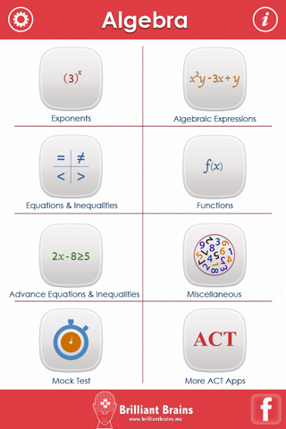 ACT Math : Algebra screenshot 2