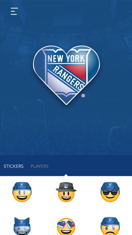 New York Rangers Emoji Keyboard