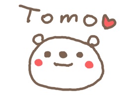 Tomo Bear Stickers!!