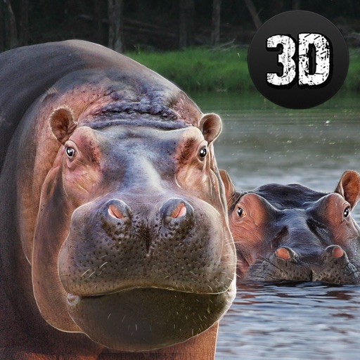 Hippo Wild Life Quest Simulator icon