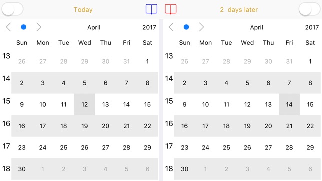 雙日曆 Dual Calendar(圖1)-速報App