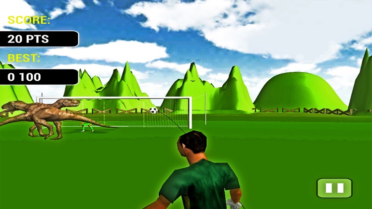 Football Penalty With Dinosaurs-A Simulation Game screenshot-3