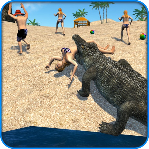 Crocodile Attack 2017 Wild Sim Icon