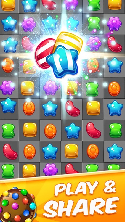 CANDY SUGAR SMASH - Free Puzzle Game