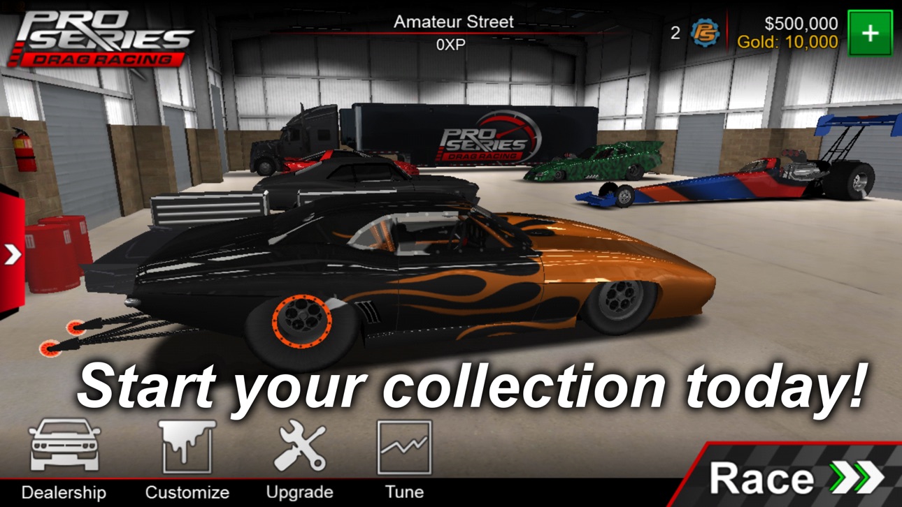 Pro Series Drag Racing Hack screenshot 2 - iOS game interface