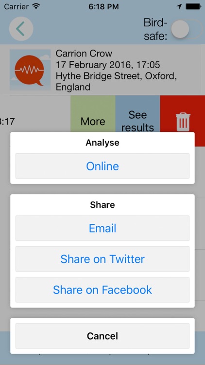 ChirpOMatic UK, Automatic Bird Song Recognition v2 screenshot-4