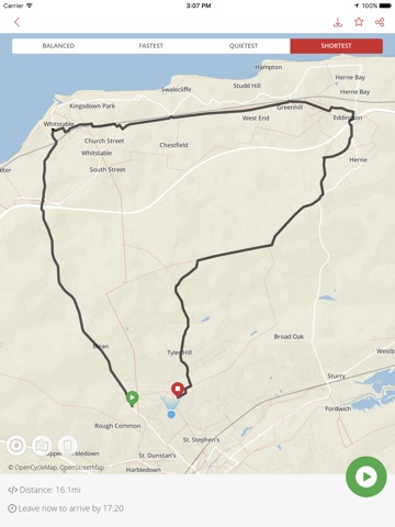 Bike Hub Cycle Journey planner screenshot 2