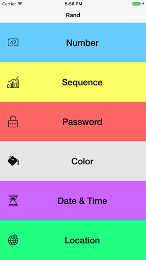 Rand - Random Data Generator