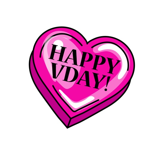 Happy Valentine's Day Stickers iOS App