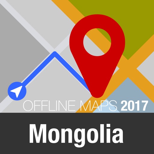 Mongolia Offline Map and Travel Trip Guide by GPS CAR NAVIGATION PILOT