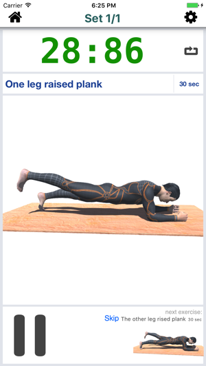 5 Min Plank Workout Efficient Static Exercise On The App Store