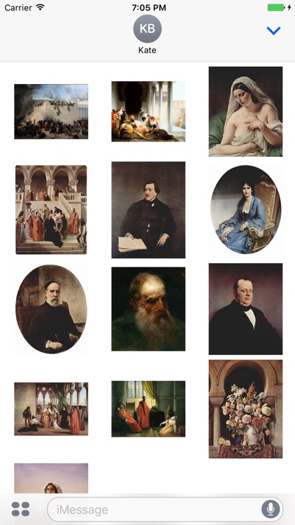 Francesco Hayez Artworks Stickers screenshot-3