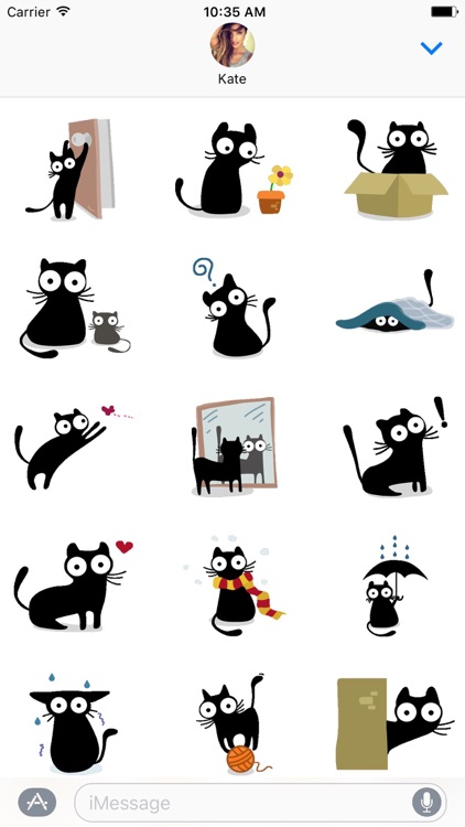 Blummy The Cat Stickers