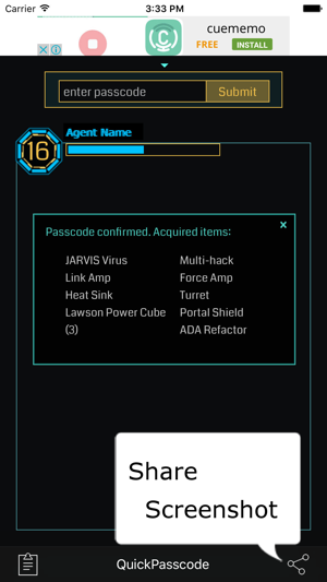 QuickPasscode for Ingress(圖2)-速報App