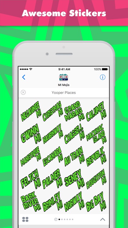 Yooper Places stickers by MI Mojis