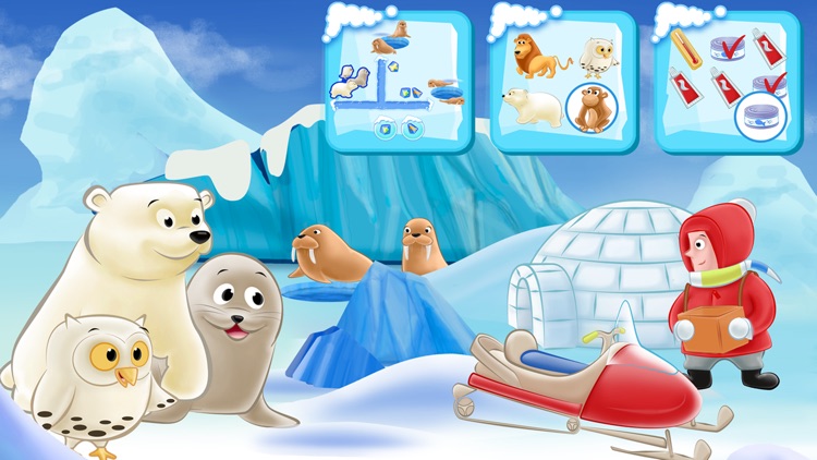 Polar Bear Cub - games for kids