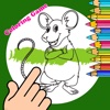 Crazy Mice Coloring Book for Kids